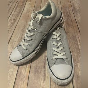 Size 10 grey Converse All Star Sneakers